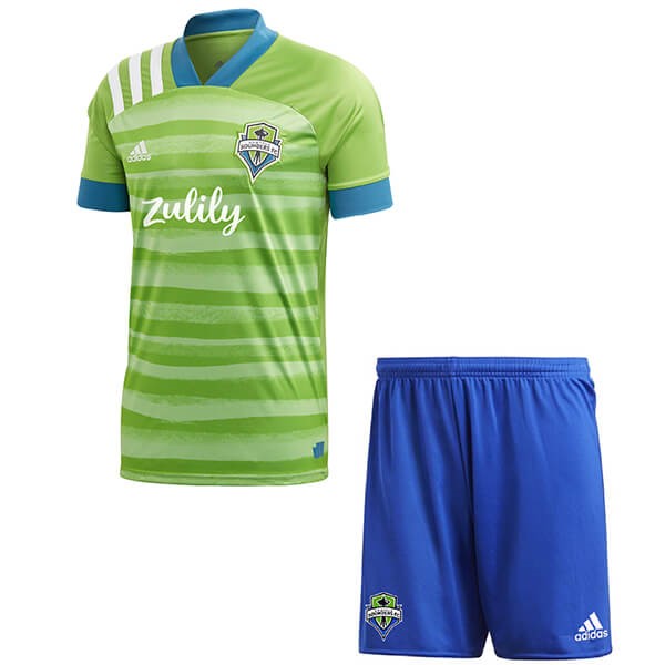 Camiseta Seattle Sounders 1ª Kit Niño 2020 2021 Verde